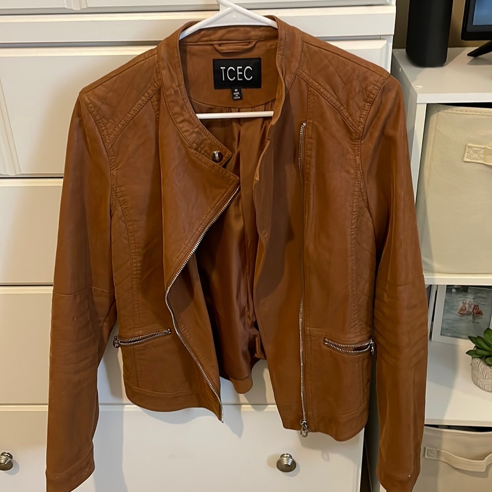 Leather jacket